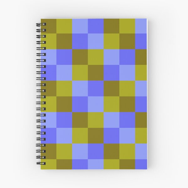 Item preview, Periwinkle and Olive Checkers - Dopamine Checkers designed and sold by FoxfireAndCo.