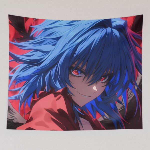 Item preview, Xenovia Quarta High School DxD Anime Girl Blue Warrior Fantasy Sword designed and sold by TorbenKuhano.