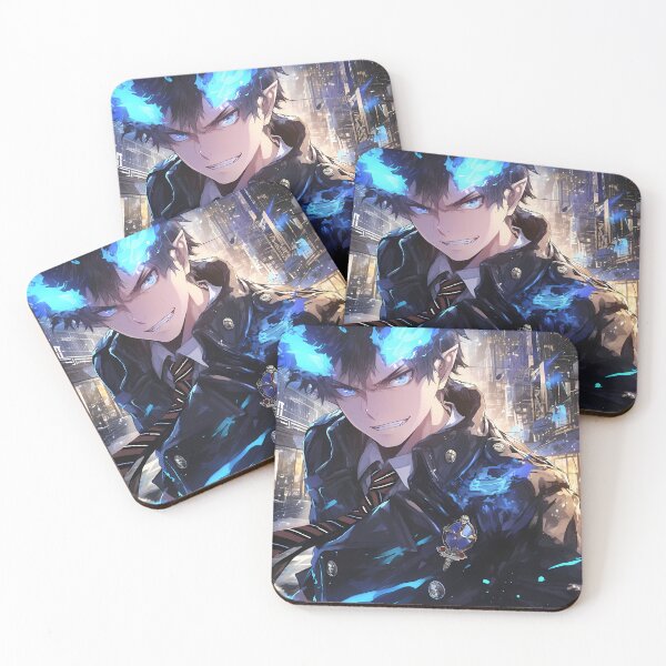Item preview, Rin Okumura Blue Exorcist Anime Demon Flames designed and sold by TorbenKuhano.