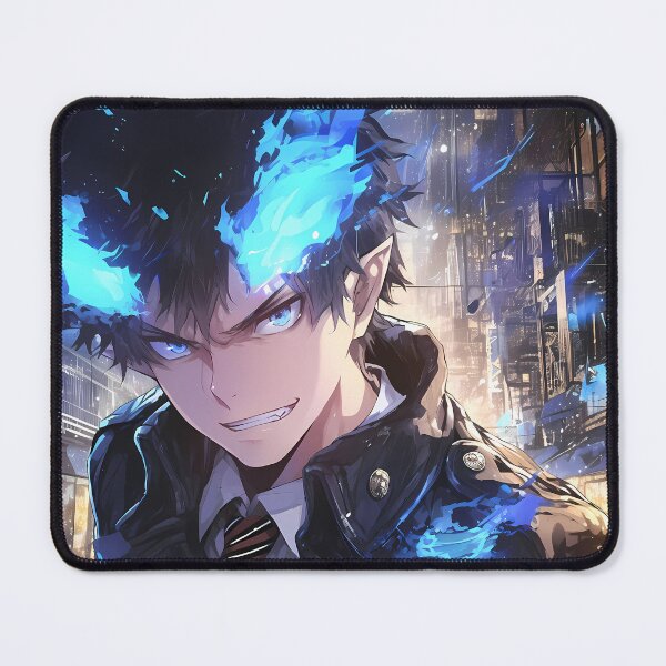 Item preview, Rin Okumura Blue Exorcist Anime Demon Flames designed and sold by TorbenKuhano.