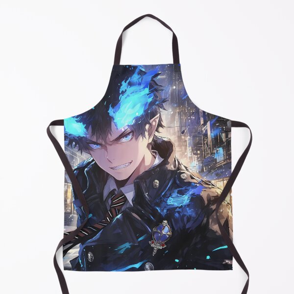 Item preview, Rin Okumura Blue Exorcist Anime Demon Flames designed and sold by TorbenKuhano.