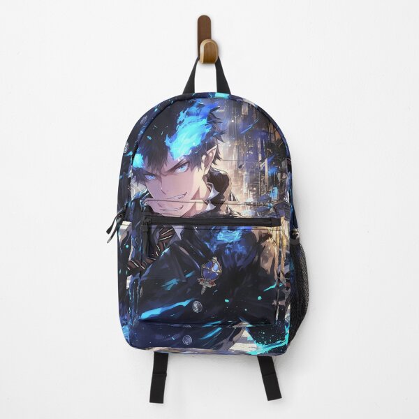 Item preview, Rin Okumura Blue Exorcist Anime Demon Flames designed and sold by TorbenKuhano.