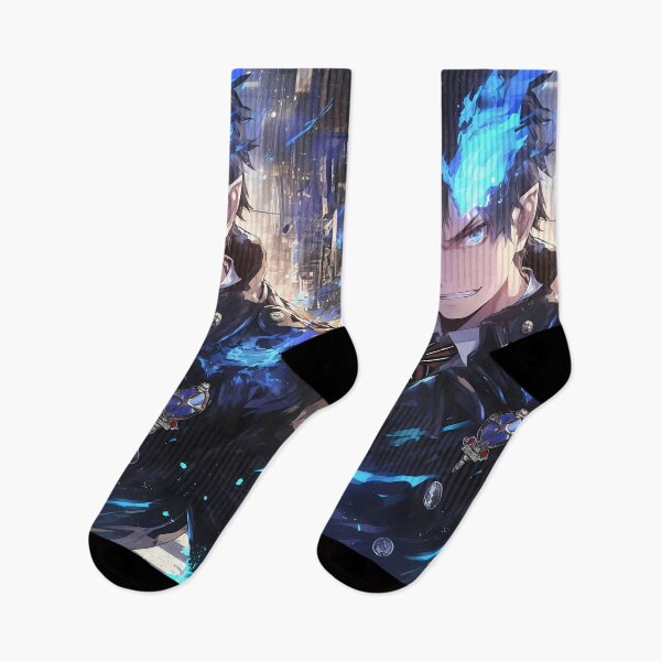 Item preview, Rin Okumura Blue Exorcist Anime Demon Flames designed and sold by TorbenKuhano.
