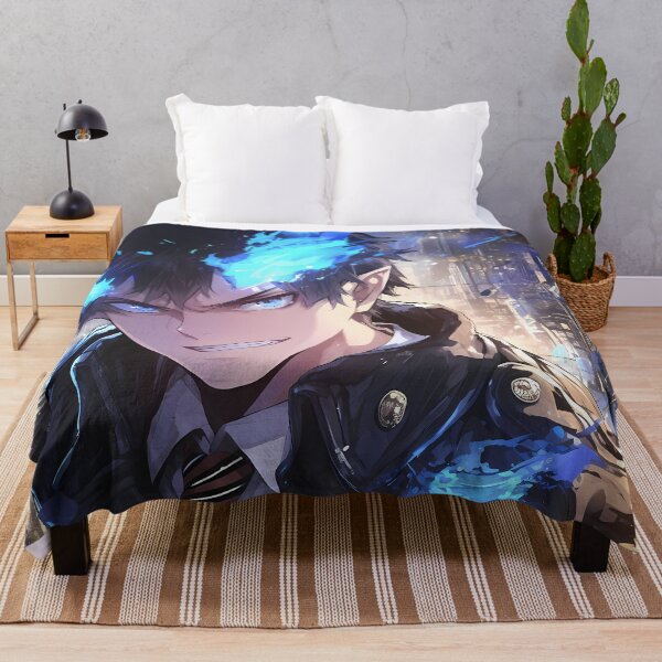 Item preview, Rin Okumura Blue Exorcist Anime Demon Flames designed and sold by TorbenKuhano.