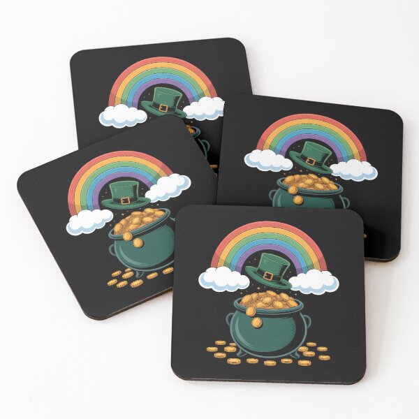 Item preview, Rainbow Pot Of Gold Irish Shamrock St Patricks Day designed and sold by IdunayaStore.