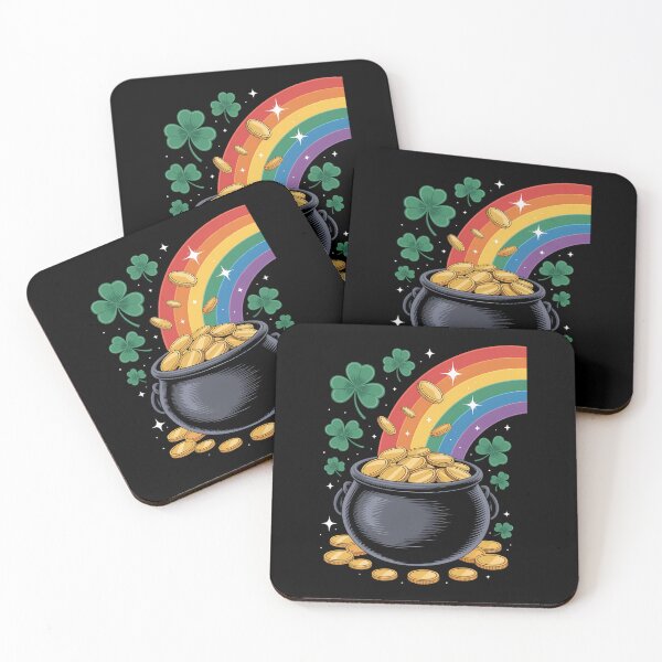 Item preview, Rainbow St Patrick's Day Pot of Gold Women Kids Magical designed and sold by IdunayaStore.