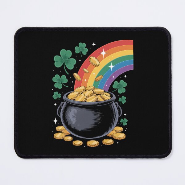 Item preview, Rainbow St Patrick's Day Pot of Gold Women Kids Magical designed and sold by IdunayaStore.