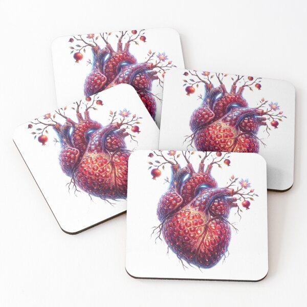 Item preview, Surreal Pomegranate Heart of Passion designed and sold by inamosone.