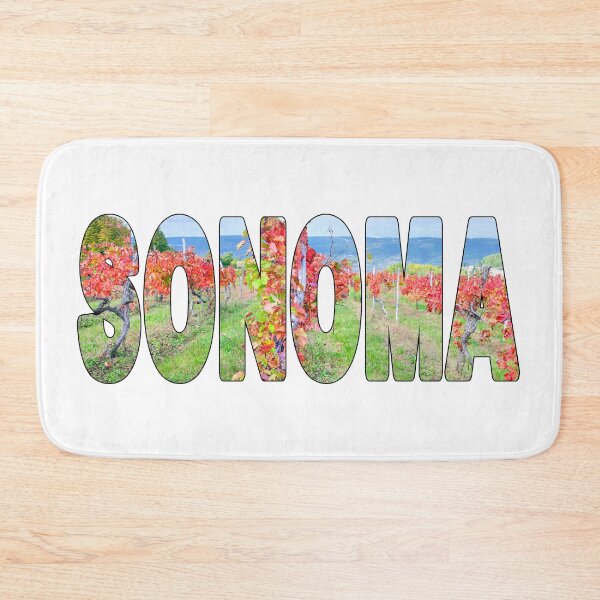 Item preview, SONOMA - Wine Region Northern California Winery Vineyard in Fall designed and sold by Adam Gormley.