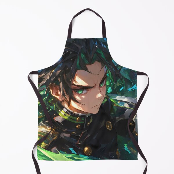 Item preview, Hyakuya Yuuichirou fierce resolve Seraph of the End anime battle designed and sold by TorbenKuhano.