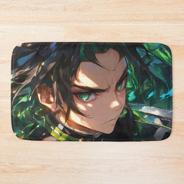 Item preview, Hyakuya Yuuichirou fierce resolve Seraph of the End anime battle designed and sold by TorbenKuhano.