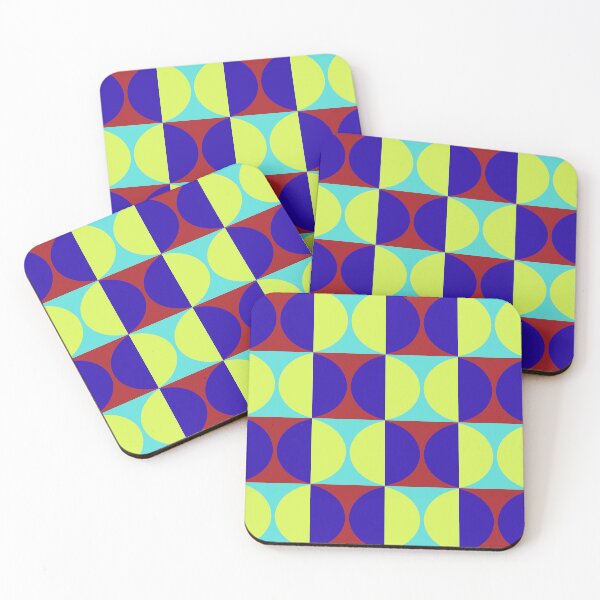 Item preview, Op Art Circles Squares and Checkers designed and sold by FoxfireAndCo.
