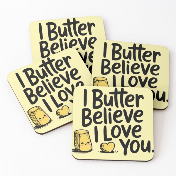 Item preview, I butter believe i love you designed and sold by NookMerch97 .