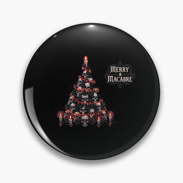 Item preview, Merry Macabre Gothic Christmas Tree designed and sold by xuckdbfzzwz27.