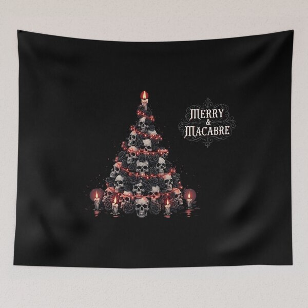 Item preview, Merry Macabre Gothic Christmas Tree designed and sold by xuckdbfzzwz27.