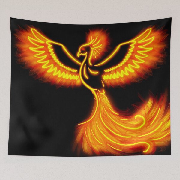 Item preview, I Rise, I Fly: Celestial Phoenix Rising (Radiant Edition) designed and sold by Cosmic Cats Studio.