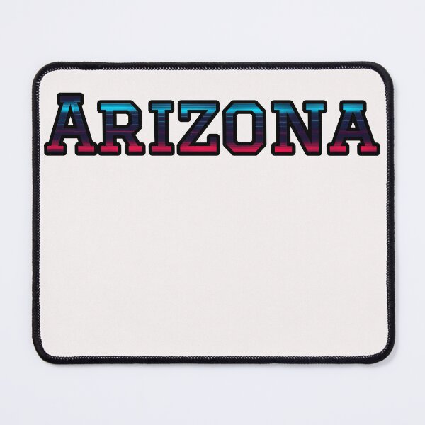 Item preview, Arizona Travel Souvenir | Red & Navy Modern State Art designed and sold by Long Family Gifts.