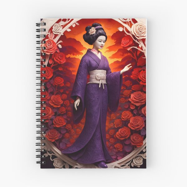 Item preview, Kirigami Paper Portrait of a Geisha designed and sold by MatureProcure.