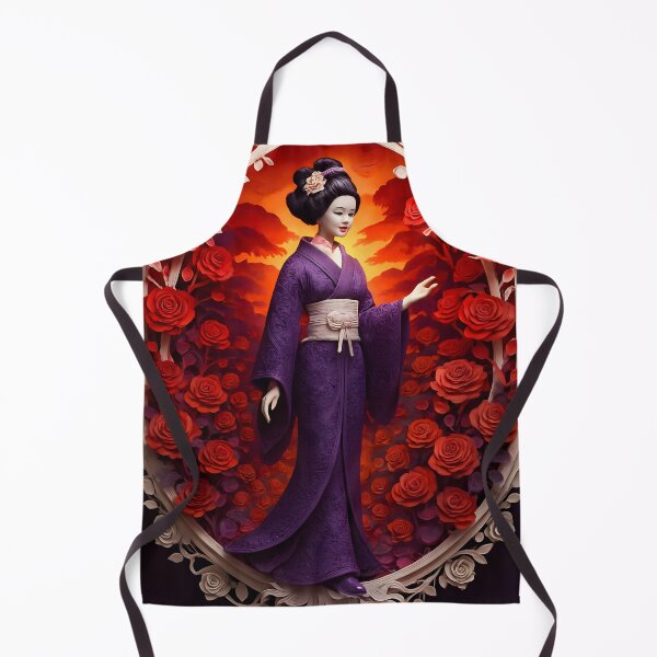 Item preview, Kirigami Paper Portrait of a Geisha designed and sold by MatureProcure.