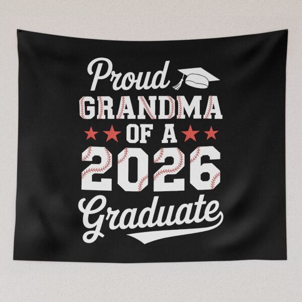 Item preview, Proud Grandma Of A 2026 Senior Baseball Player Graduation designed and sold by AsteriskDatBArt.