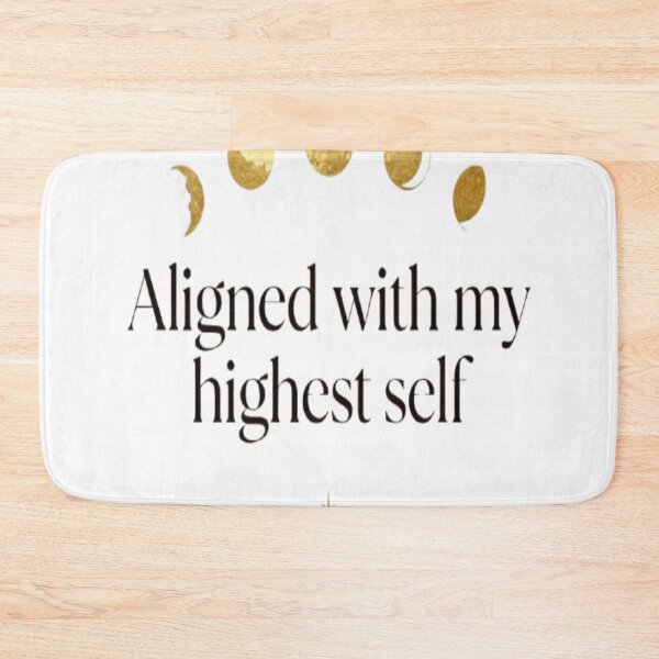 Item preview, Aligned with My Highest Self – Lunar Phases and Spiritual Affirmation designed and sold by Cristhian Almanza.