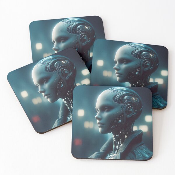 Item preview, Android Woman designed and sold by GalleryBrisArt.