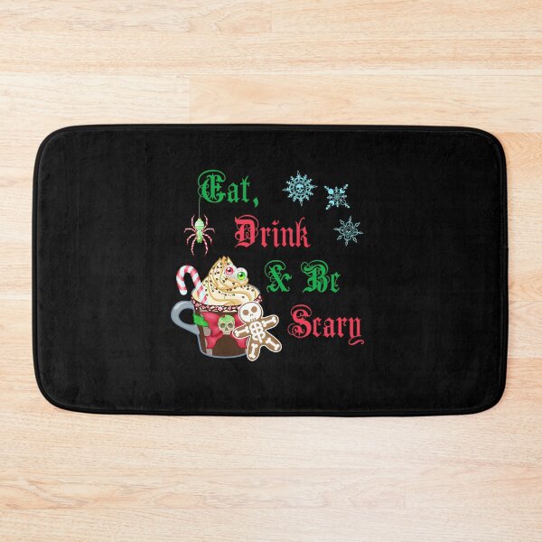 Item preview, Eat Drink Be Scary Hexmas Quote designed and sold by xuckdbfzzwz27.