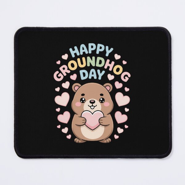 Item preview, Happy Groundhog Day designed and sold by FaithAbbott.