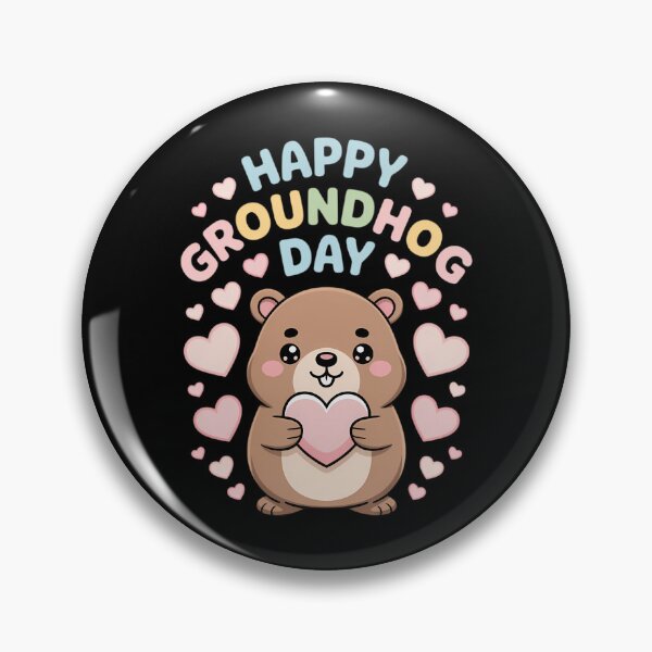 Item preview, Happy Groundhog Day designed and sold by FaithAbbott.