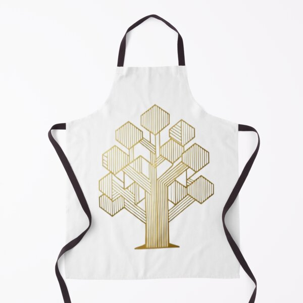 Item preview, Golden Tree of Structure – Geometric Symbolism in Minimalist Form designed and sold by Cristhian Almanza.