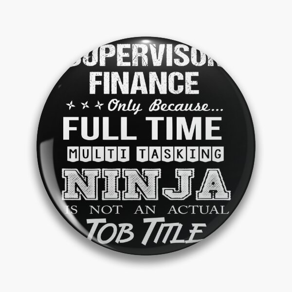 Item preview, Supervisor Finance designed and sold by aqnkkalw83.