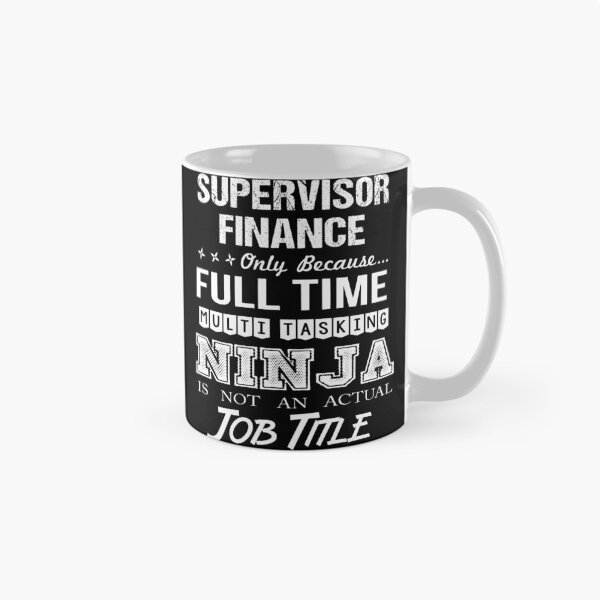 Item preview, Supervisor Finance designed and sold by aqnkkalw83.