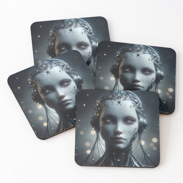 Item preview, Android Woman designed and sold by GalleryBrisArt.