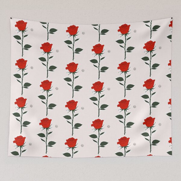 Item preview, Red rose (white) designed and sold by charreadyarts1.