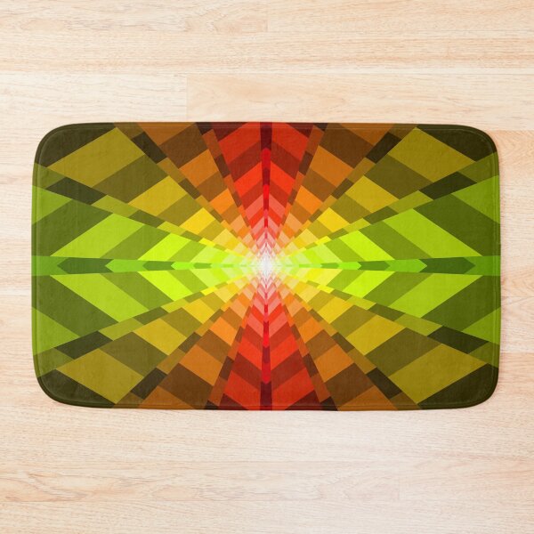 Item preview, Geometric Layout In Reds, Oranges and Yellow, Geometric Abstraction, Abstract Art designed and sold by DDJust4U.