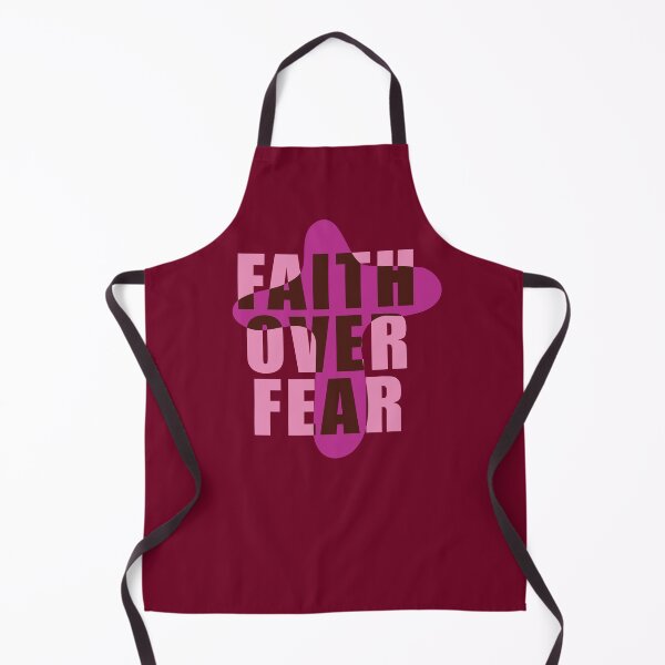 Item preview, Faith Over Fear Christian Quote | Bold Bible Typography Art designed and sold by Blessed Be Your Name.