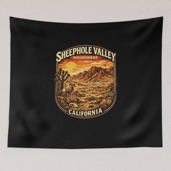 Item preview, Sheephole Valley Wilderness California designed and sold by MojaveTradePost.