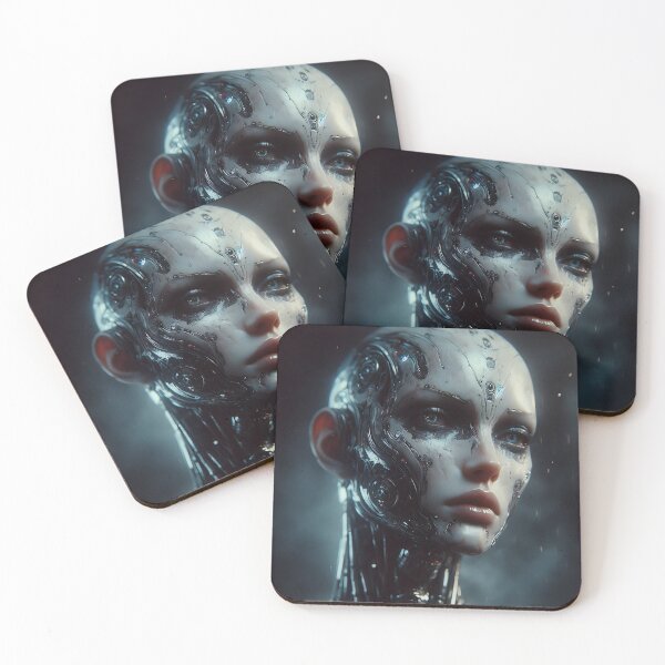 Item preview, Android Woman designed and sold by GalleryBrisArt.