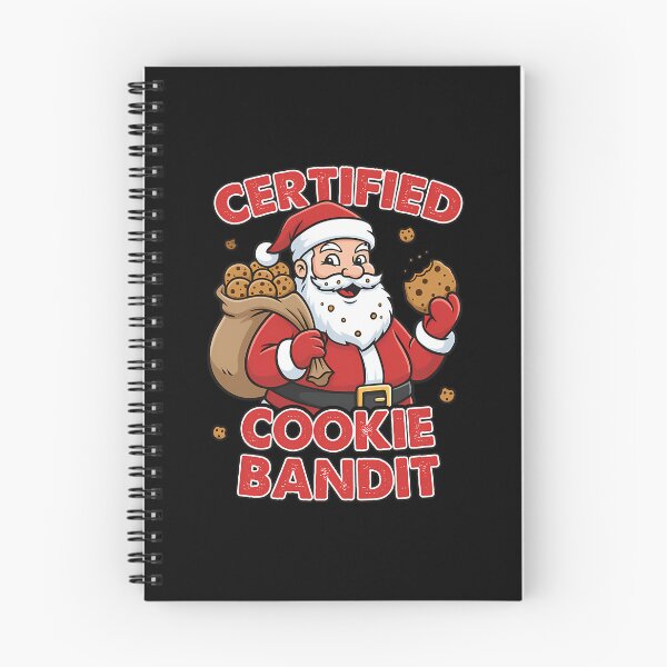 Item preview, Certified Cookie Bandit Sarcastic Goth Santa designed and sold by xuckdbfzzwz27.