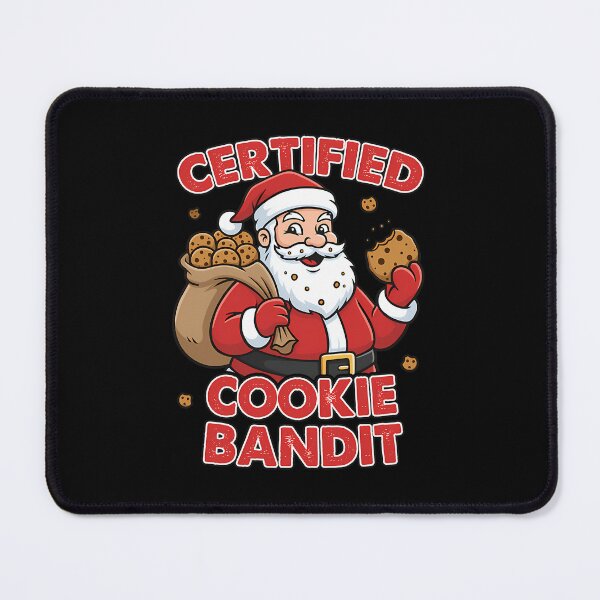 Item preview, Certified Cookie Bandit Sarcastic Goth Santa designed and sold by xuckdbfzzwz27.