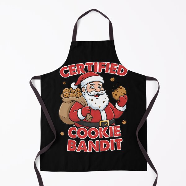Item preview, Certified Cookie Bandit Sarcastic Goth Santa designed and sold by xuckdbfzzwz27.