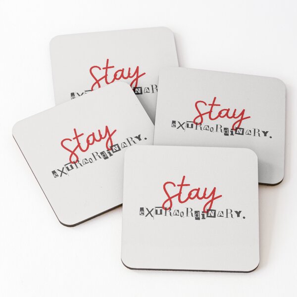 Item preview, Stay Extraordinary - Inspirational Quote designed and sold by LifeParody.