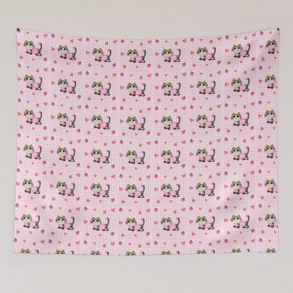 Item preview, Cat pattern plaid designed and sold by Puifai2489.