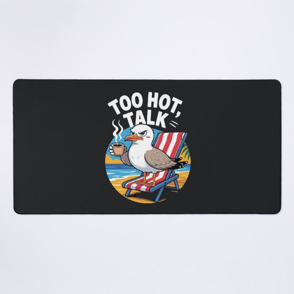 Item preview, Angry Attitude Seagull – Funny Beach Coffee Morning Sarcastic Mood designed and sold by Taans-Creation.