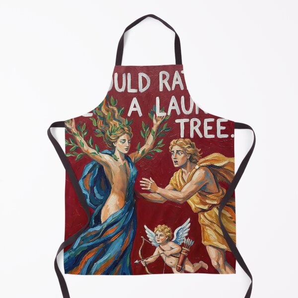 Item preview, "I would rather be a laurel tree." Apollo and Daphne anti Valentine's Day gift designed and sold by Filologica.
