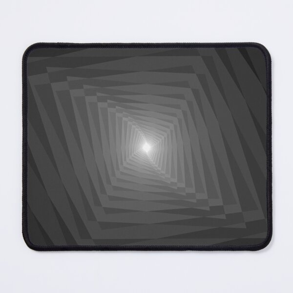 Item preview, Twisting Geometric Abstraction in Greyscale, Abstract Art designed and sold by DDJust4U.