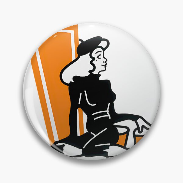 Item preview, Retro Rockabilly Diva Orange Accent, Merch By Amazon, Redbubble, Teepublic, Limited Edition, Perfec designed and sold by CobwebCritters.