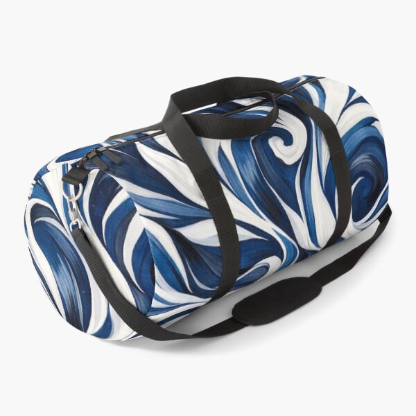 Item preview,  Navy White Swirling Abstract Vortex designed and sold by optimusprime39.