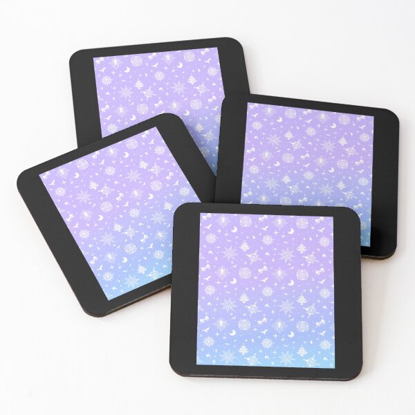 Item preview, Pastel Hexmas Snowflakes Pattern designed and sold by xuckdbfzzwz27.