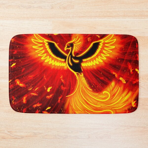 Item preview, I Rise, I Fly: Celestial Phoenix Rising (Fire and Flame Edition) designed and sold by Cosmic Cats Studio.